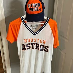 PINK Houston Astros Jersey & Hat